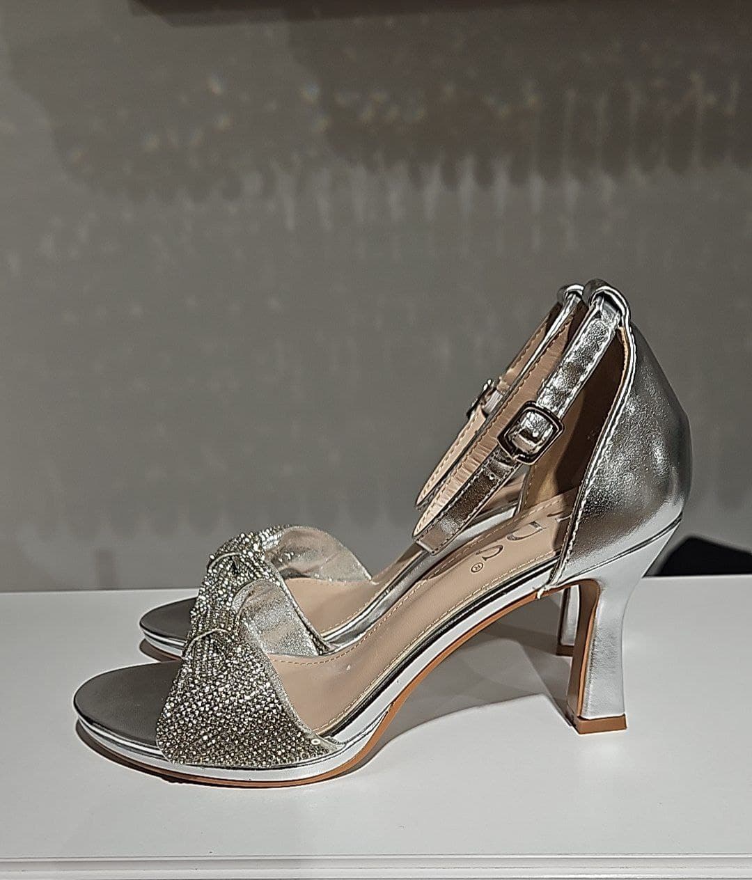 High-Heel-Sandaletten-Linda-silber